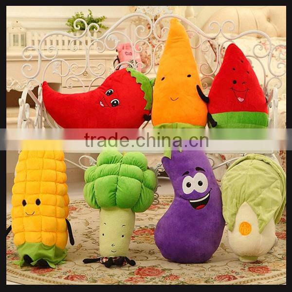 cute stuffed plush toy fruit, yellow banana small soft toy wholesale