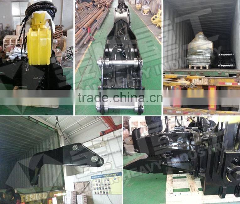 hydraulic pile driver , pile hammer for excavator