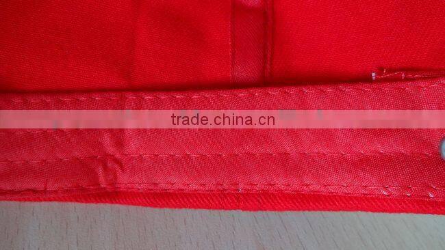 red brush cotton promotion cap for advertisment