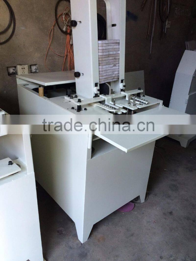 Slipper upper input machine