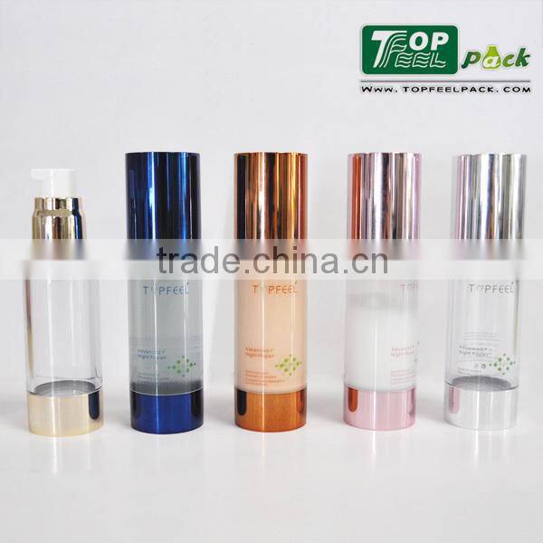 2015 Plastic Empty Airless Bottle PP Vaccum Bottle Airless Pump Bottle