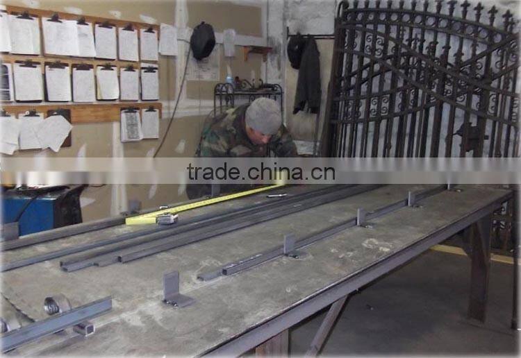 Decorative Simple Iron Pipe Fence For Sale