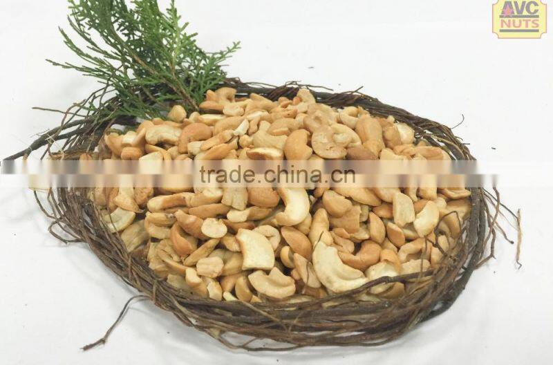 Vietnam broken roasted cashew nut grade LP AFI standard, Kosher, HACCP, BRC Certificates