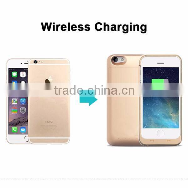 Rechargeable power battery case for iphone 6plus