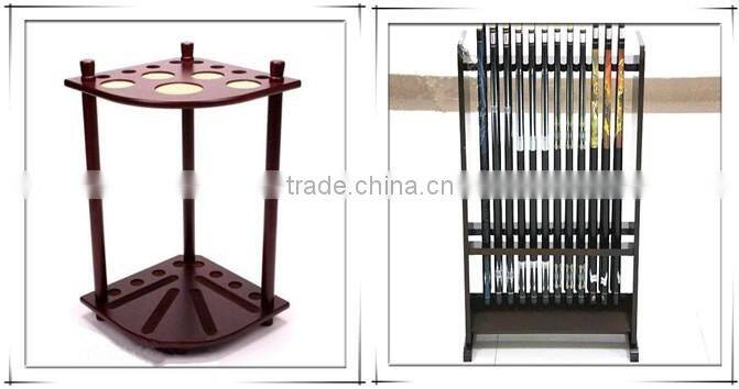 Multifunction Wooden Billiard Cue Rack