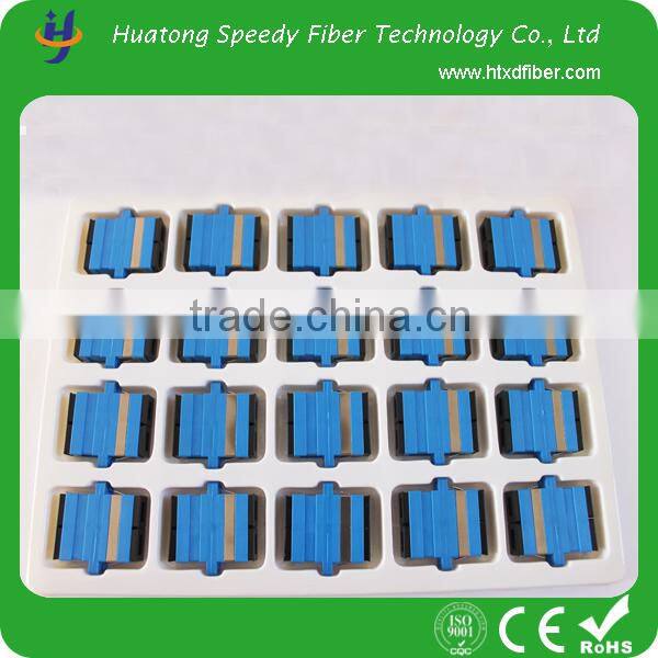 SC Type Single Mode and multimode Fiber Optic Duplex Adapter