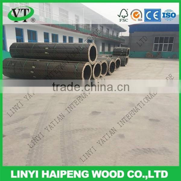 14mm 18mm Circular Plywood Formwork Plywood Round Concrete Column Formwork