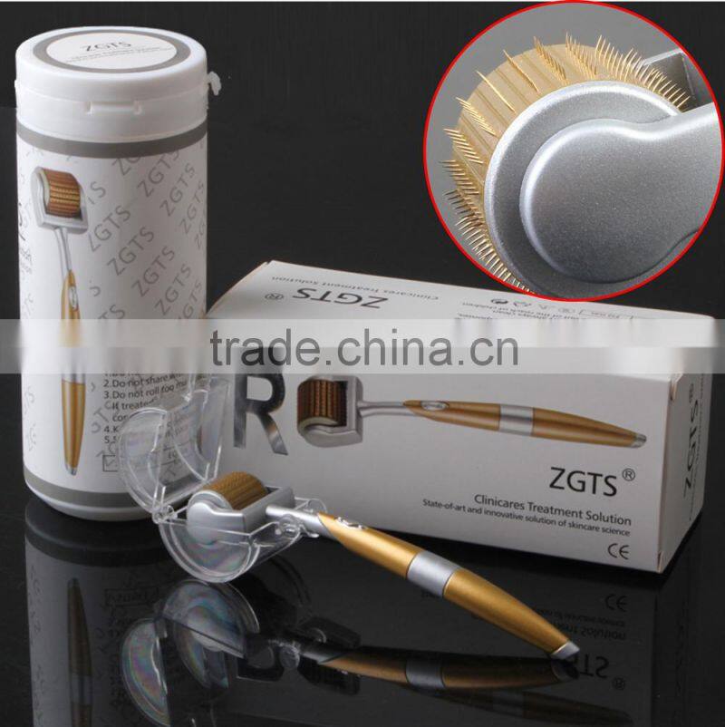 Factory selling! high quality zgts titanium 540 derma roller for skin rejuvenation/derma pen professional
