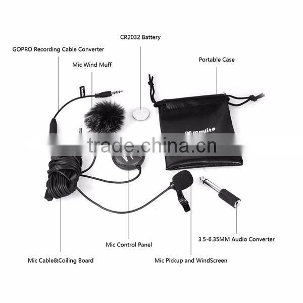 Commlite CoMica Female 3.5mm Audio Cable Converter Microphone Cable Adapter for Camera, Camcorder and Smartphones