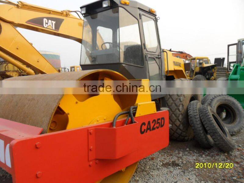 used good condition compactors DYNAPAC CA25D in cheap price for sale