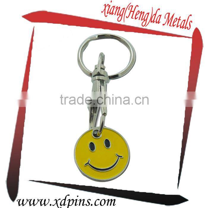 Enamel silver plated Trolley Coin