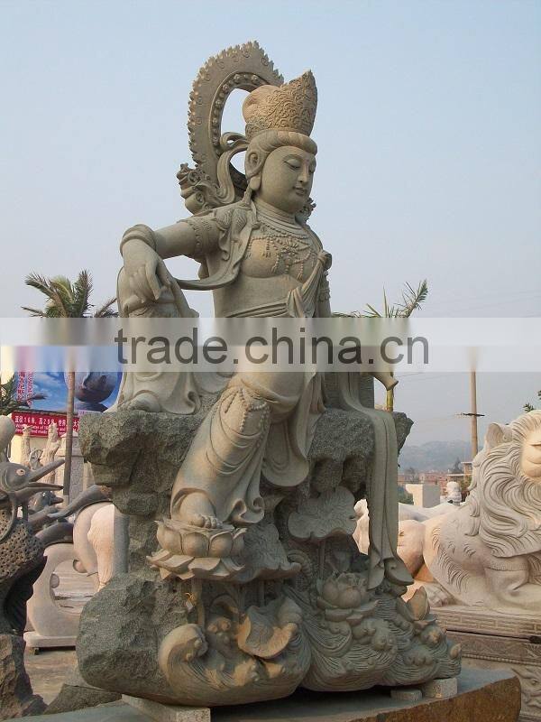 temple female buddha kuan yin statue