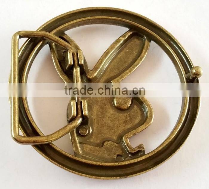 Lovely personalized fashion ancient silver belt buckle