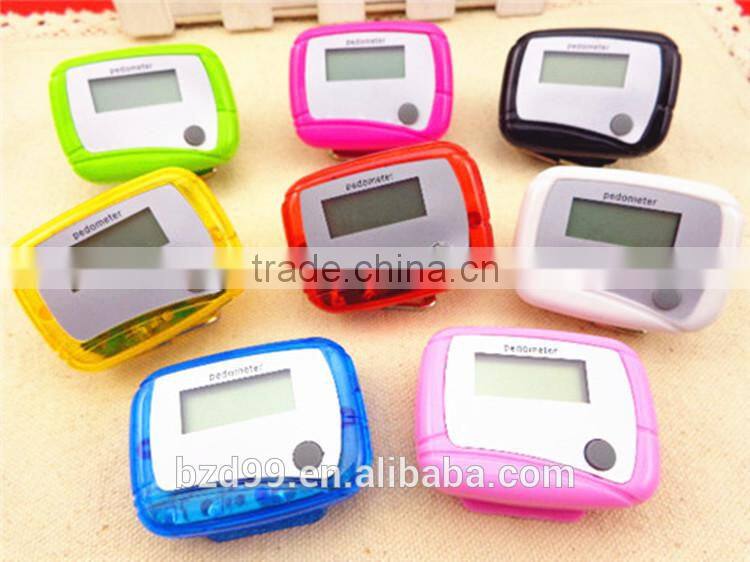 Bulk multi-function Cals/KM/Mile Personalized Setting Walk Mate Calorie Step Sport Counter pedometer