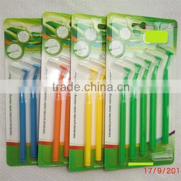 toothpick interdental brushes in plastic box, FDA certification, trade assurance