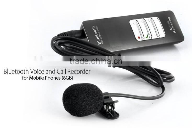Bluetooth cell phone voice recorder , supporting TF card