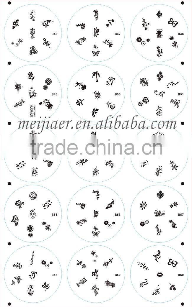 digital nail art palate printer flower printer