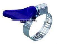 Butterfly Hose Clamp With Plastic Grip