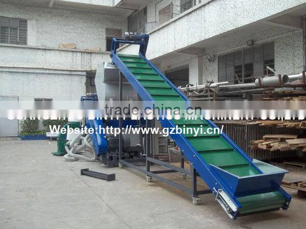 Automatic PC Board recycling equipment&machine,PCB crushing recycling line