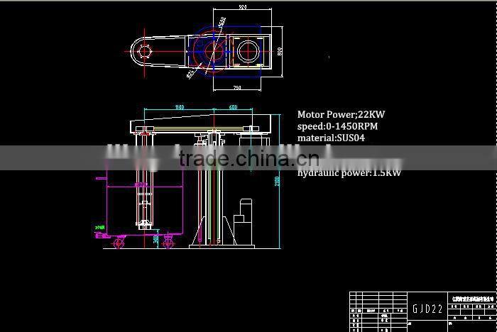 GJD emulsified dispersion machine