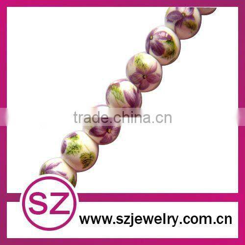 T38 2014 hot sale ceramic crytal bead jewelry