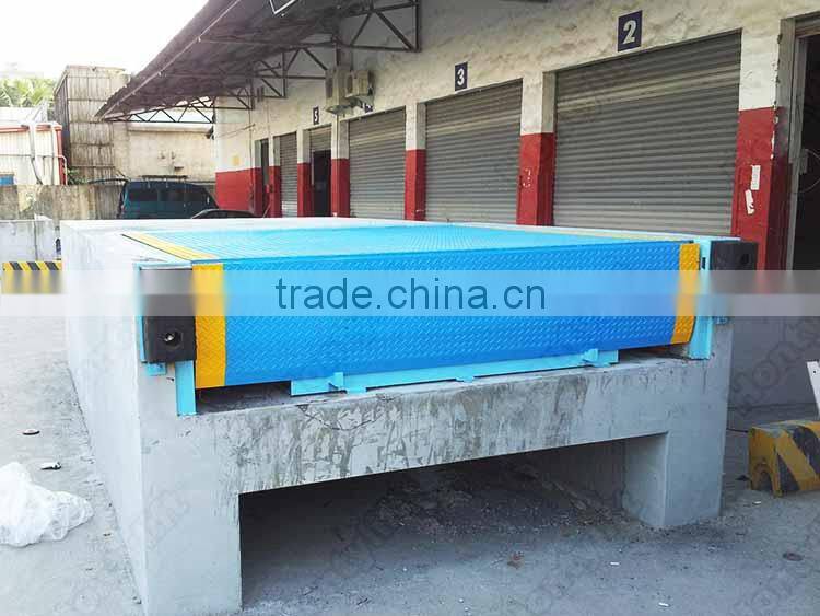 china supplier CE hydraulic dock ramp for truck/truck loading ramp