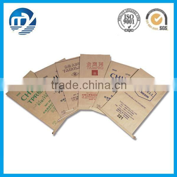 Sack kraft paper cement bag made in china