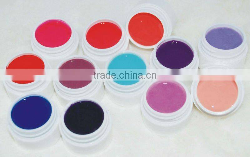 Soak off pudding UV gel best selling nail art design products China factory