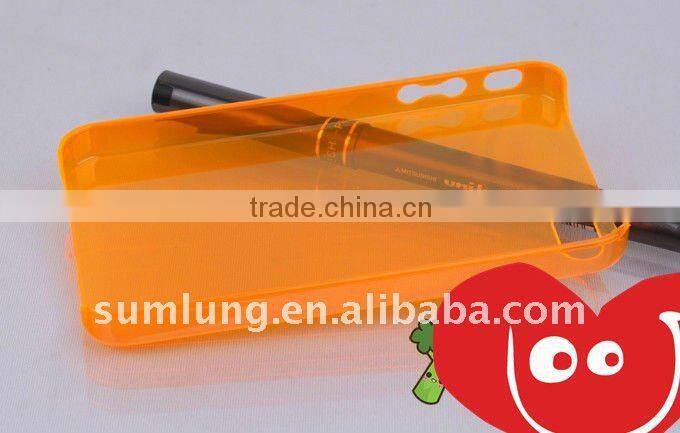 Transparent Cover for iPhone 4 Clear sublimation cover case