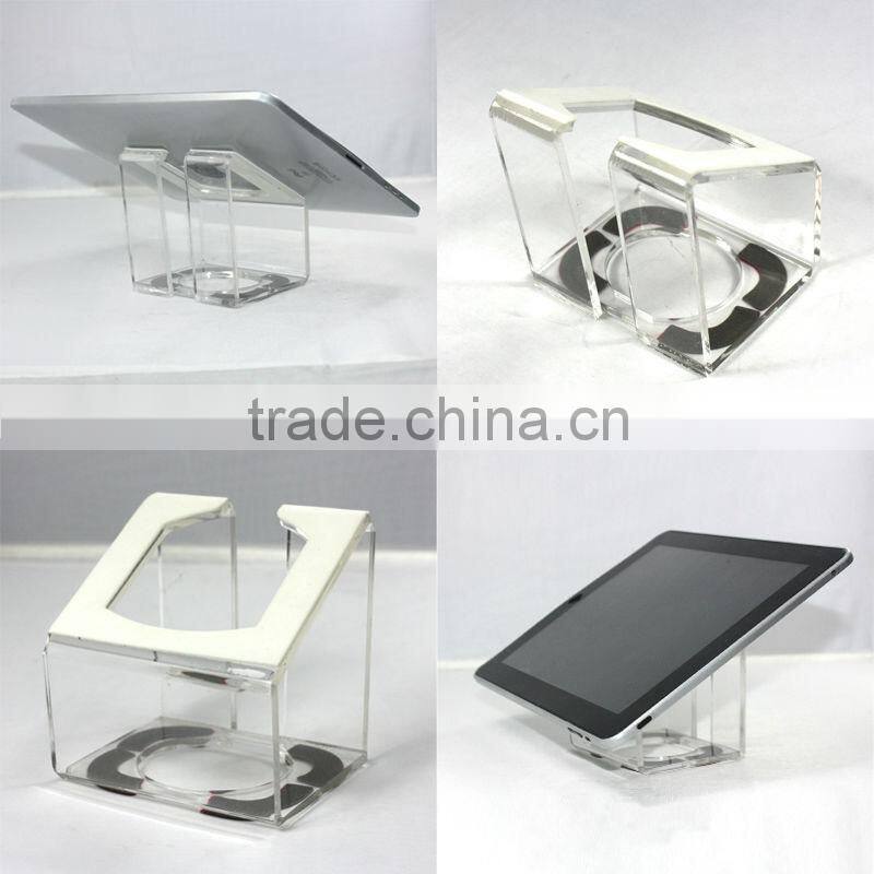 ipad Display stand Acrylic tablet pc display stand rack