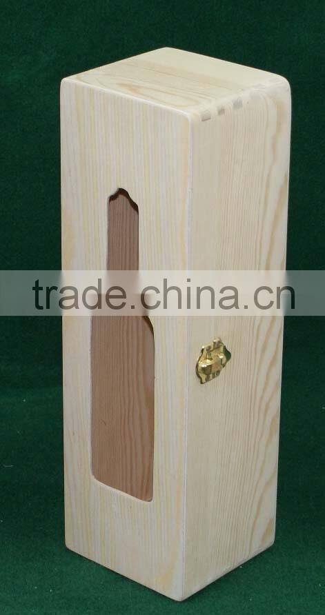 custom high quality wooden wine box