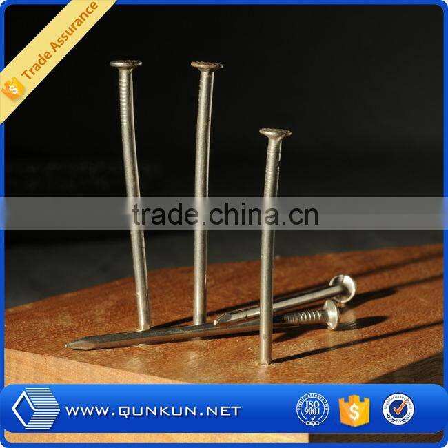45# carbon steel concrete nail groove shank