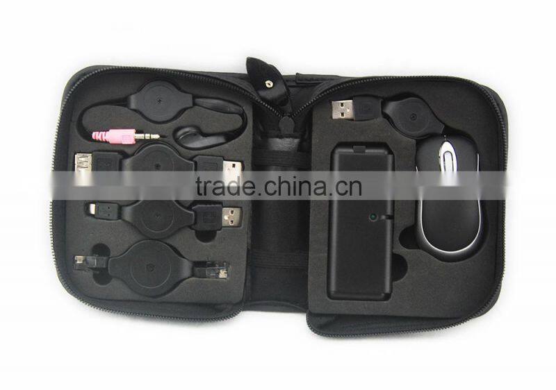 For traveling use and promotion wholesale popular comouter accessories kit computer usb set