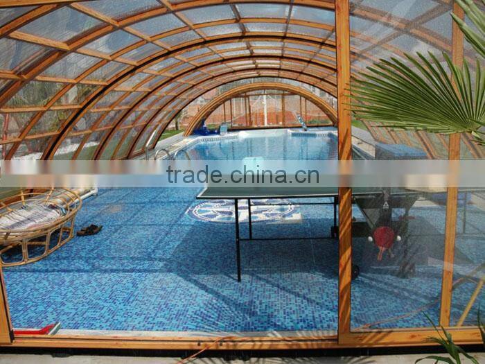 Swimming pool cover for winter and summer made in China