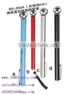 hand tools extensionable Quality inspection hammer Drumstick hammer on construction inspection supplier HS code 82052000
