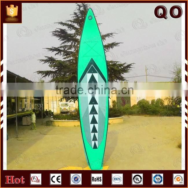 Latest style customized size inflatable longboard surfboard for outdoor activity