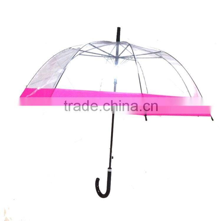 2016 PVC POE EVA apollo TRANSPARENT UMBRELLA