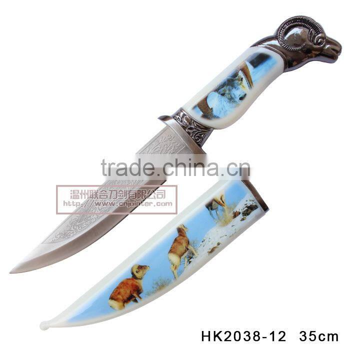 Wholesale Fantasy Knife armour movie swords fantasy knife HK2038-12