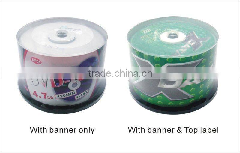 4.7GB Blank DVD-R disc