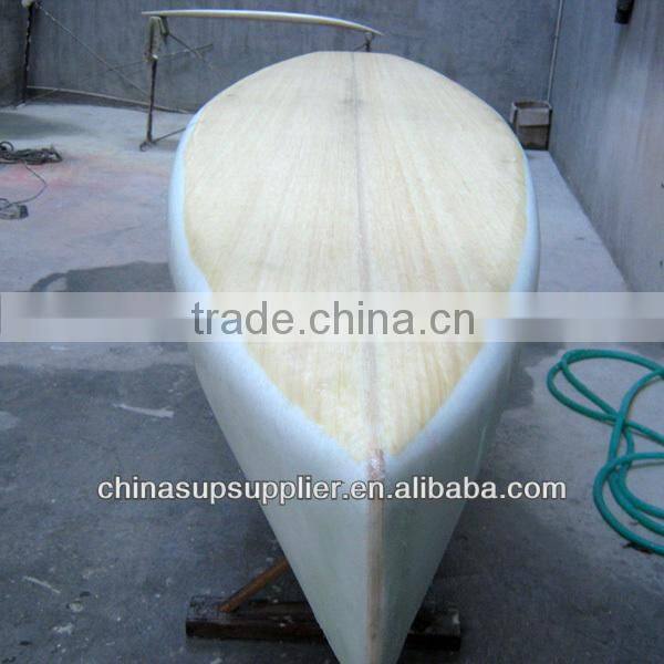 Quality bamboo race SUP board/ race longboard / sports race board / paddling sports board