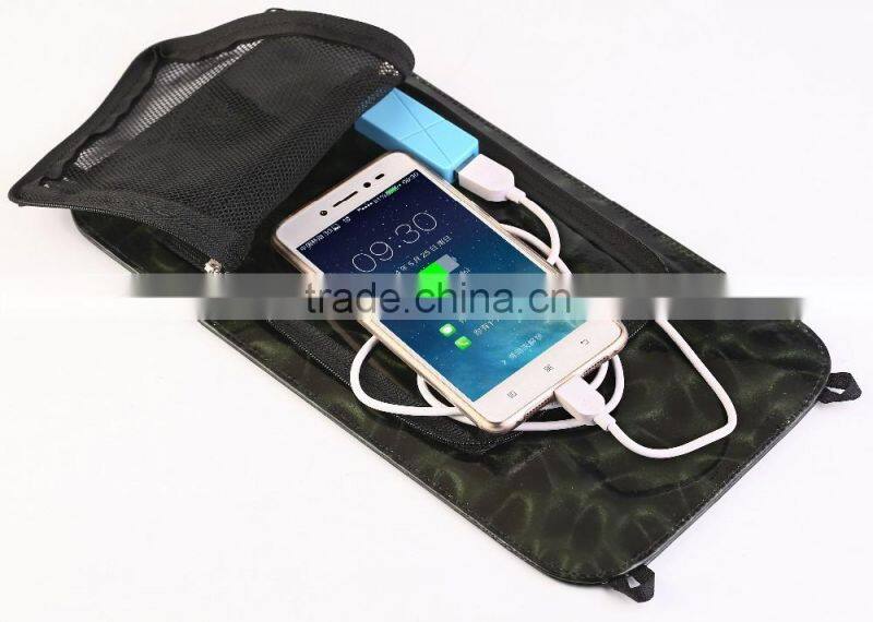 wholesale Solar panel bag, phone charge shoulder bag, Sunpower Messenger Bag