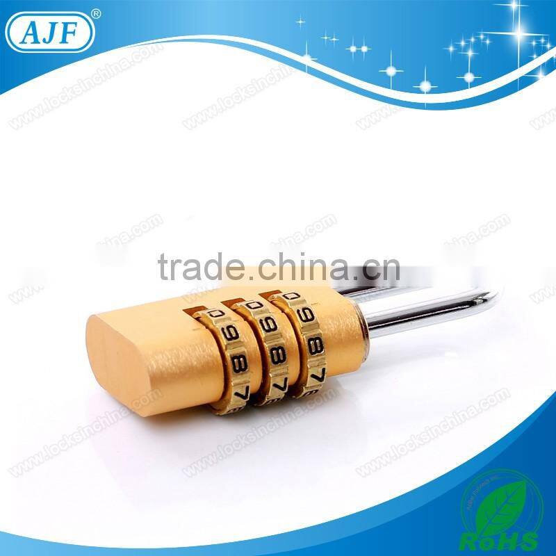 AJF New Arrival Best Selling 3 digits high security aluminium Digital lock, hardware lock