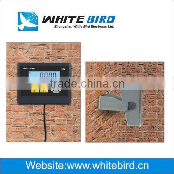 Weight indicator,I30, RS232C ABS housing, High backlight display, with an adapter, 6000 divisions