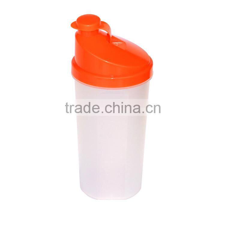 BPA free 700ML Plastic Protein Shaker Bottle with Custom Printing