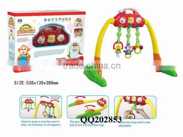 Plastic funny baby toy musical bed bell