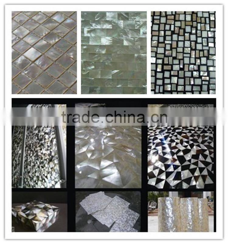 natural square seamless whitelip mother of pearl shell mosaic wall tiles