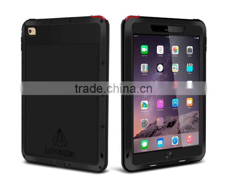 2016 Lovemei Original Powerful Metal Protective Case For iPad Air 2