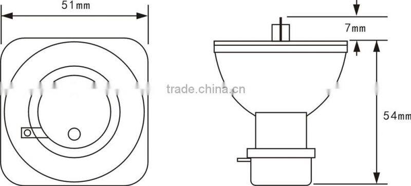 Replacement Bulb 230W 7R for MSD Platinum 7R sharpy beam moving head