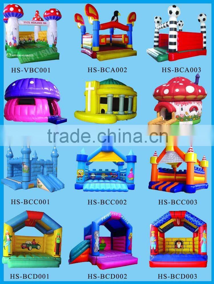 New design bouncy castle,commercial grade bouncer,bouncer with slide combo