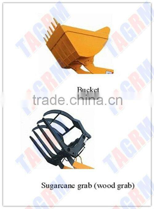 2013 Top Sale 44Kw Wheel Sugar cane Loader ZLG16